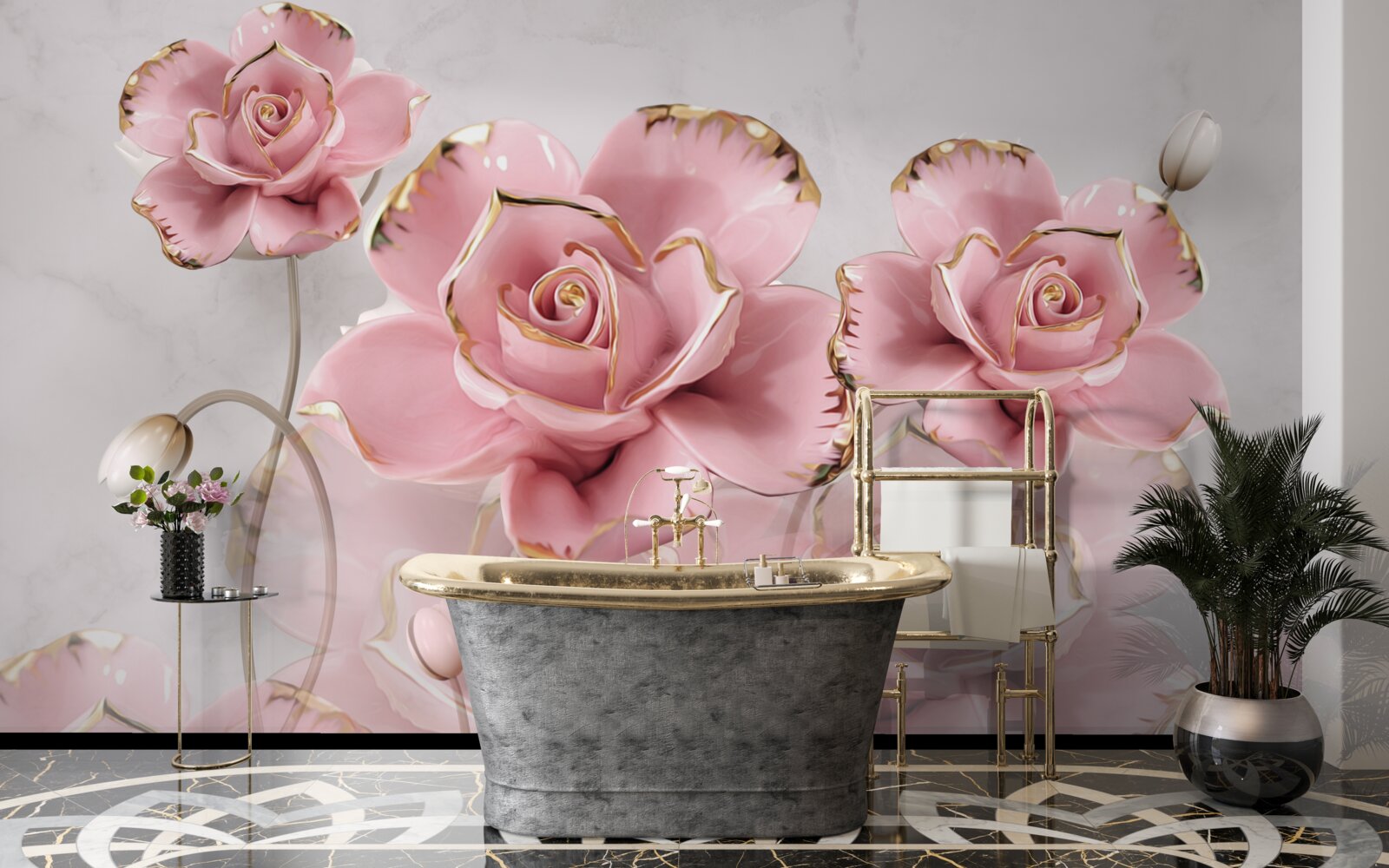 Fototapet deschiderea ușoară a mugurilor